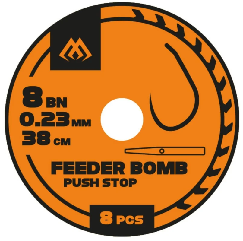 Przypon karpiowy Mikado Feeder Bomb Push Stop 0.18mm 38cm Dodaj do koszyka