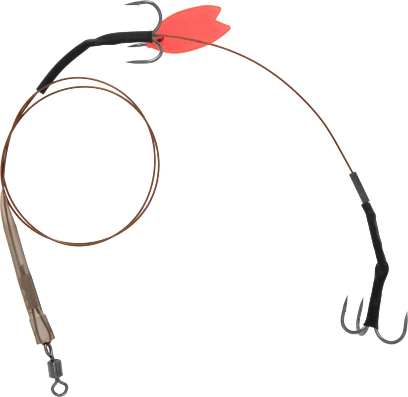Przypon Mikado Twin Treble Deadbait Trace Hak Nr 8 Tani