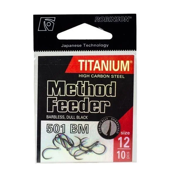 Haczyk Robinson Titanium METHOD FEEDER 501BM #10 / 10szt. Nie przegap