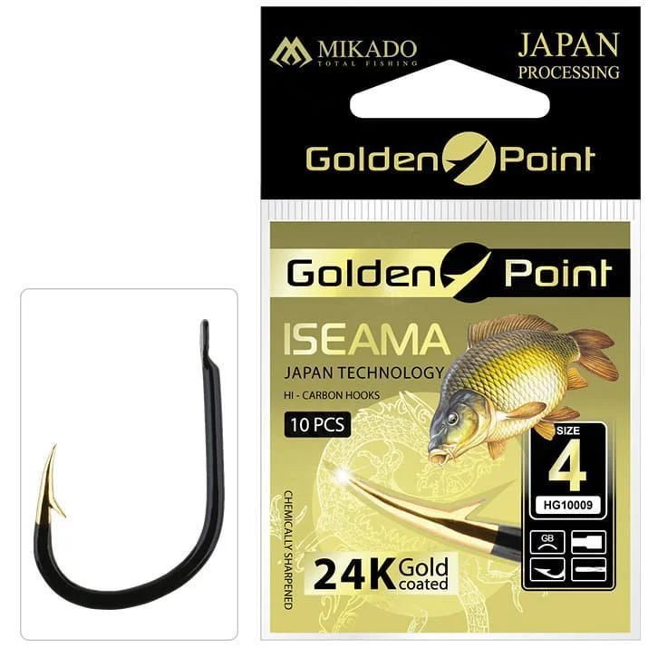 Kup teraz Haczyk Mikado Golden Point Iseama #4 GB op.10szt.