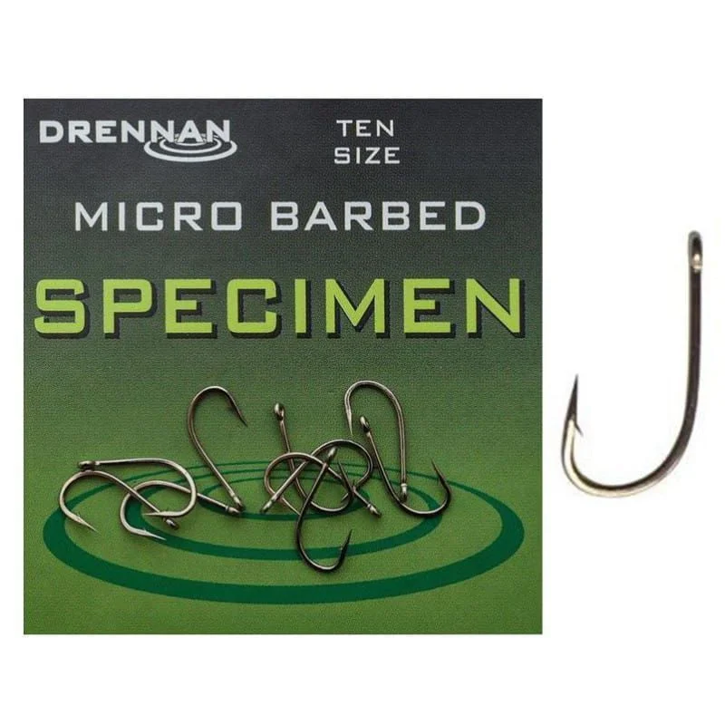 Haczyki Drennan Specimen - roz. 10 Promocja