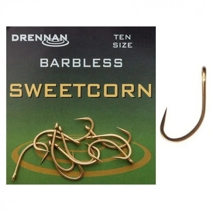 Haczyki Drennan Sweetcorn Barbless - roz. 14 Oferta