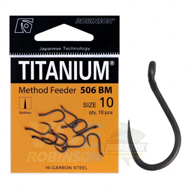 Zamów teraz Haczyki VDE-Robinson Titanium Method Feeder rozmiar 8