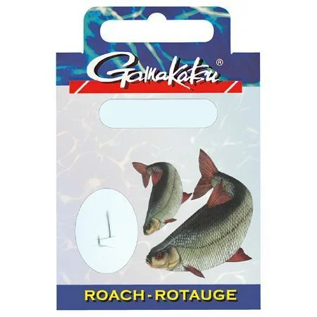 Haczyki z przyponem Gamakatsu Roach 1050N #10 0.16 mm 45 cm 10 szt. Super okazja