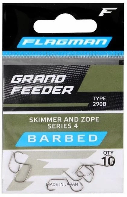 Zamów teraz Haczyki Flagman Grand Feeder Skimmer and Zope Series 4 №16 Zadziorowe