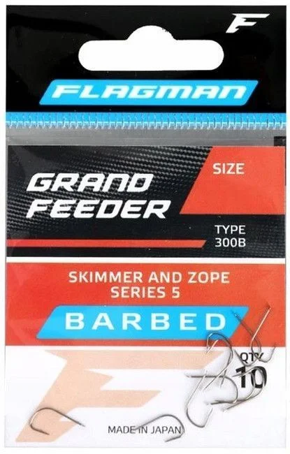 Haczyki Flagman Grand Feeder Skimmer and Zope Series 5 №16 Zadziorowe Tylko do końca tygodnia