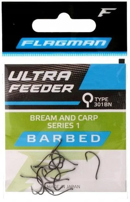 Haczyki Flagman Ultra Feeder Bream and Carp Series 1 №10 Zadziorowe Hit sprzedaży