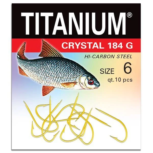 Haczyki Robinson Haczyk Titanium CRYSTAL 184G (.), rozm. 6 Szybka dostawa