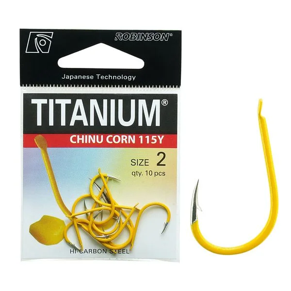 Oferta limitowana Haczyki Robinson Haczyk Titanium CHINU CORN 115Y (), rozm. 12