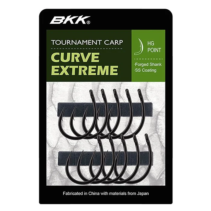 Haczyki BKK Karpiowe Curve Extreme #1 10 szt. Cena promocyjna