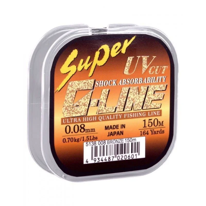 Taniej Żyłka wędkarska Gamakatsu Super G-Line Neo Bronze 0.28 mm 150 m 7.10 kg