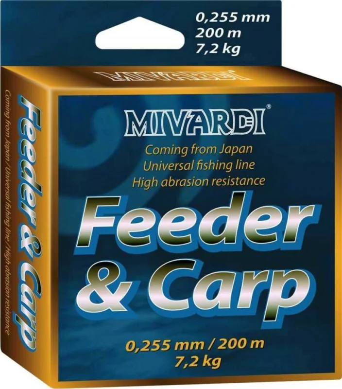 Nowy Żyłka Mivardi Carp&Feeder 0,225mm/200m