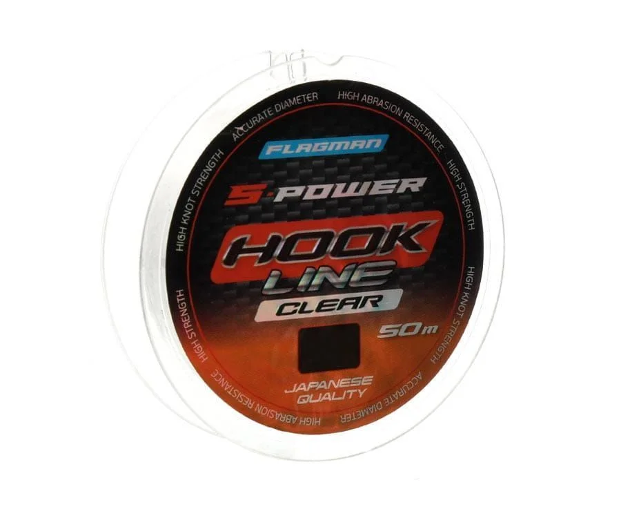 Flagman S-Power Hook Line - 50m 0,10mm Ostatnia szansa
