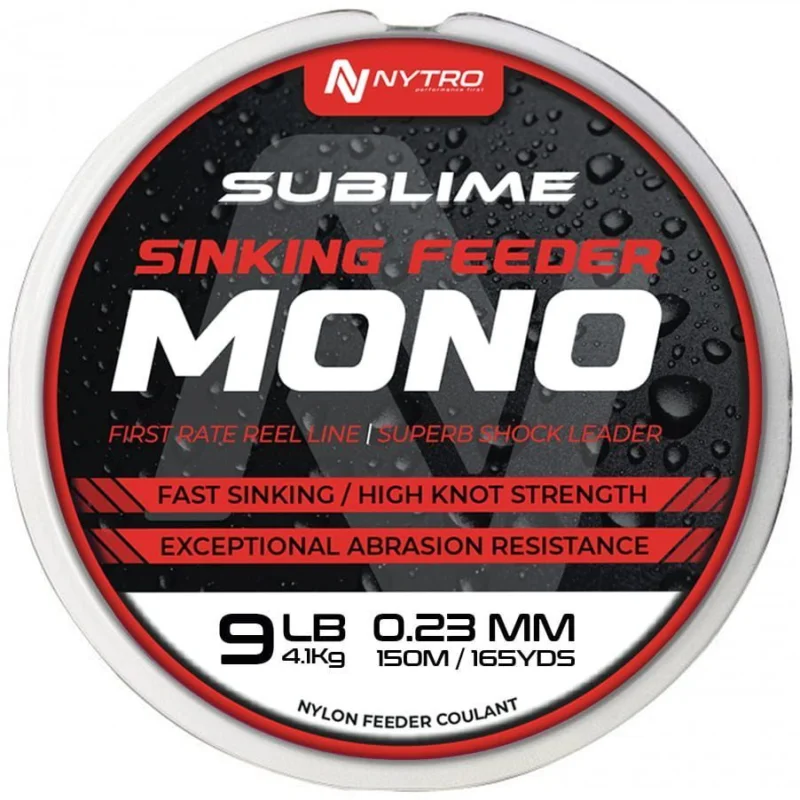 Nowy Żyłka SUBLIME SINKING FEEDER MONO 0,23mm/150m