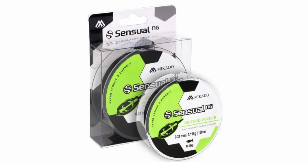 Oferta limitowana Żyłka Mikado Sensual Method Feeder 0.28mm/14.5kg/150m - Czarna