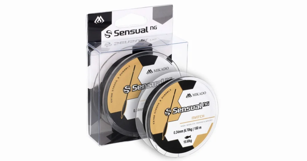 Żyłka Mikado Sensual Match 0.16mm/5kg/150m - Czarna Bezpieczne zakupy
