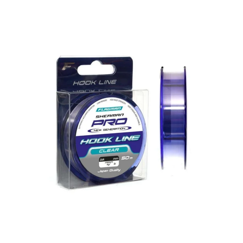 Oferta czasowa Żyłka Flagman Sherman Pro Hook Line New Generation Clear 0,195mm / 50m