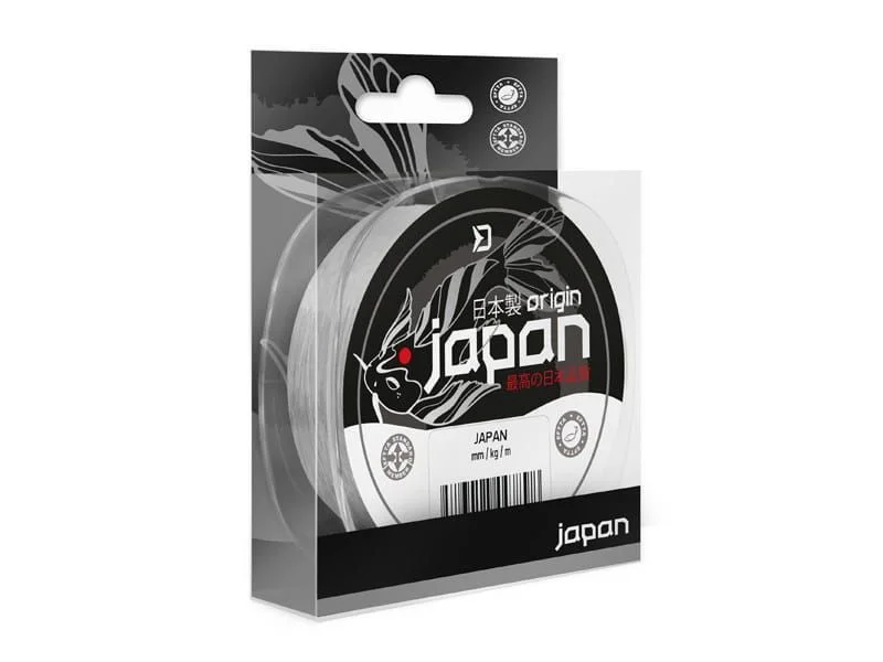 Nowość Żyłka Delphin Japan Origin 0,181mm / 350m - Przezroczysta