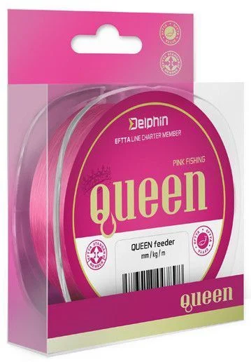 Najlepsza cena Żyłka Delphin QUEEN Feeder 0.28mm 5.9kg 300m Pink