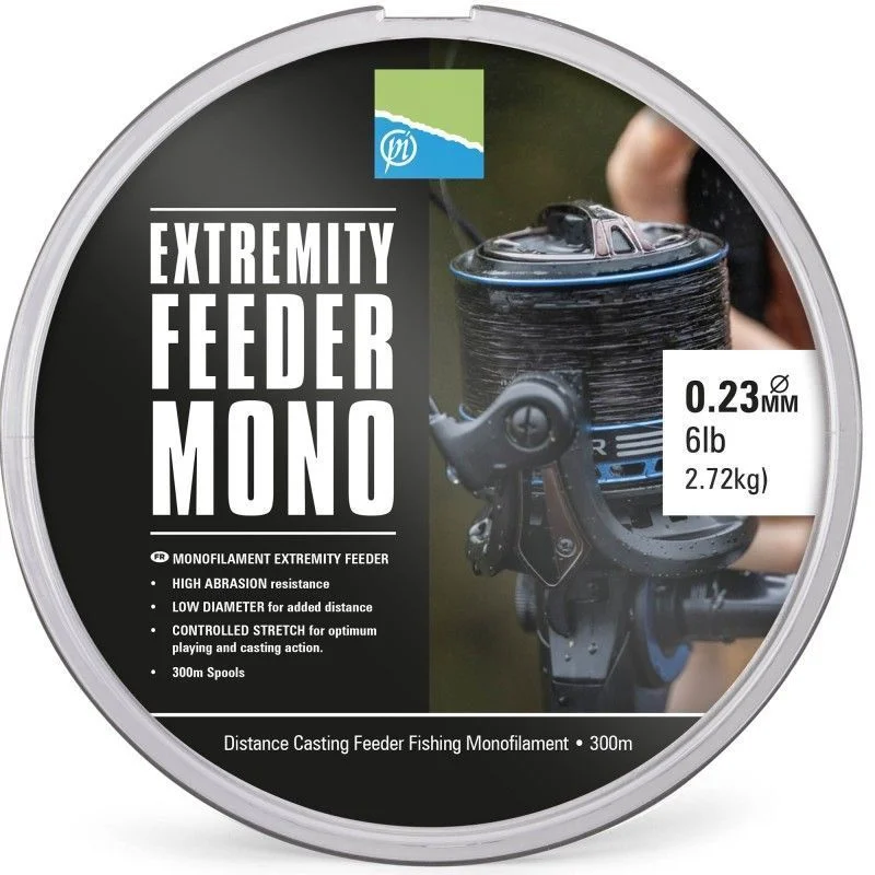 Darmowy zwrot Żyłka Preston Extremity Feeder Mono 0.23 mm 300 m