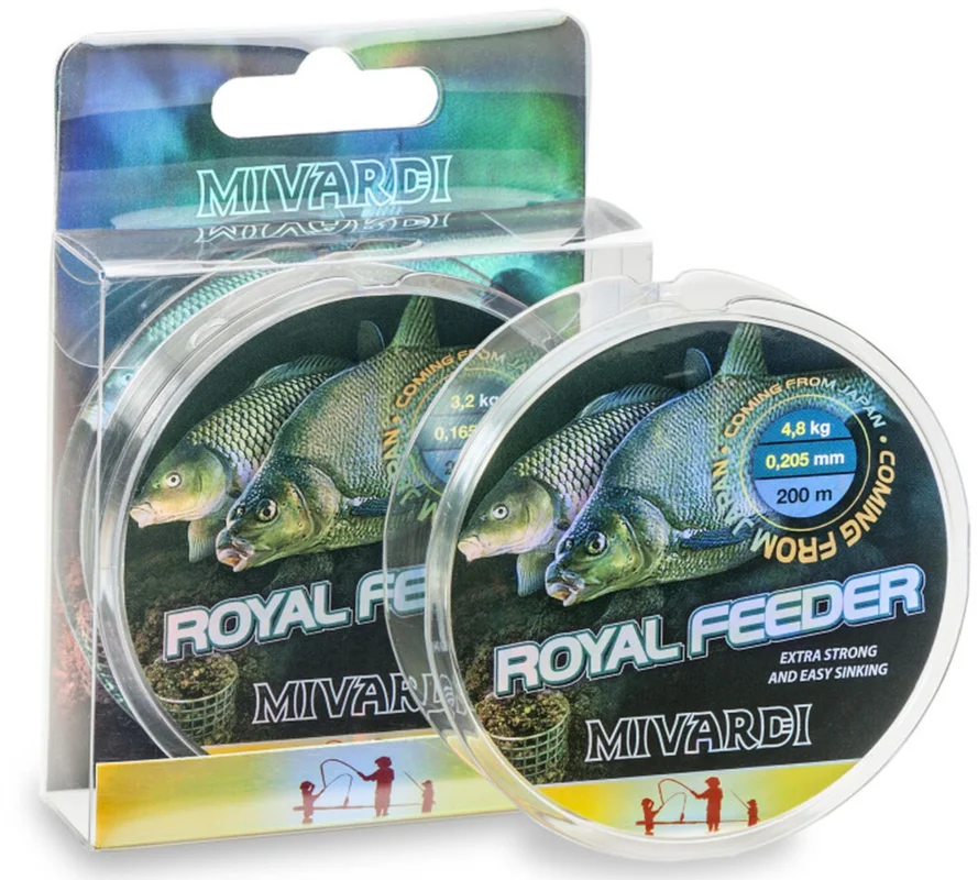 Żyłka Feederowa Mivardi Royal Feeder 200m 0,205mm Ostatnie sztuki