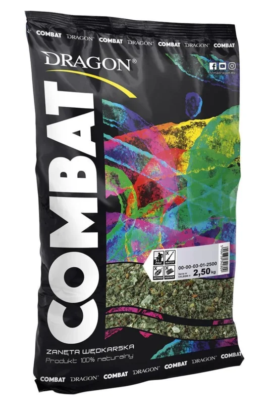 Niska cena Zanęta Dragon Combat - Płoć - Anyż/Piernik 2.5kg - C