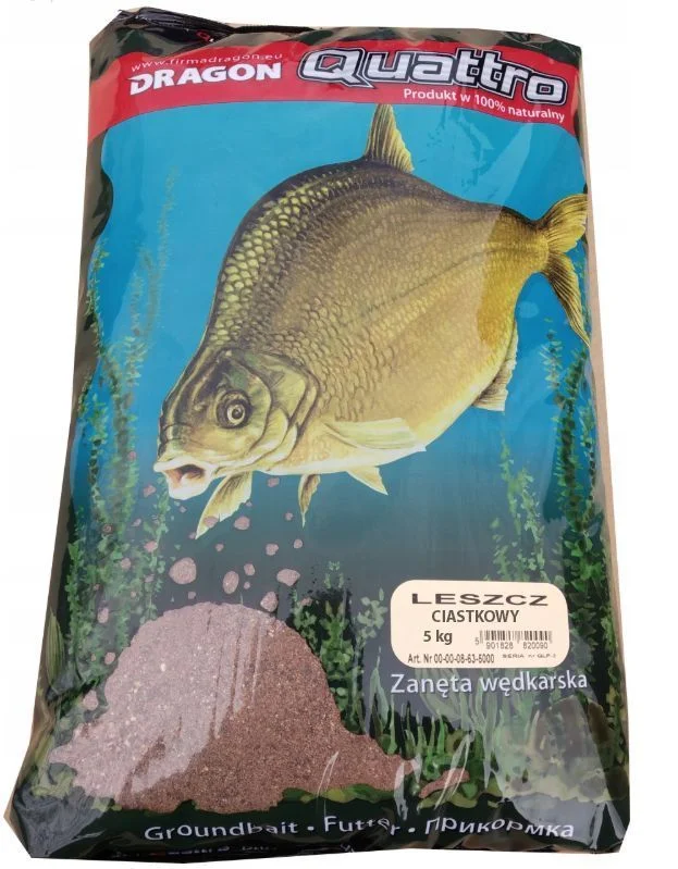 Zanęta Dragon Quattro - Leszcz - Piernik 5kg Wyjątkowa oferta