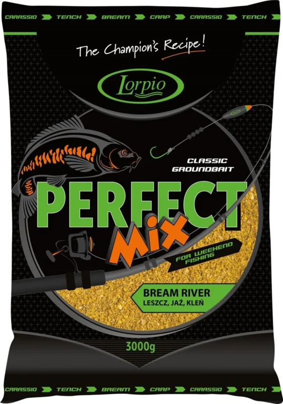 Ostatnie sztuki Zanęta Lorpio PERFECT MIX BREAM RIVER 3kg