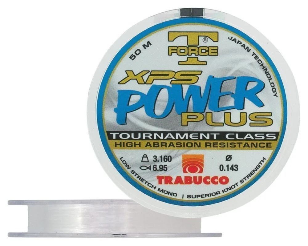 Nowy Żyłka Trabucco T-Force XPS Power Plus - 0,080mm / 50m