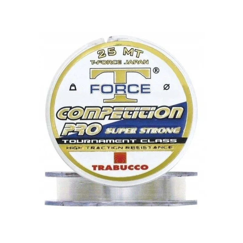 Żyłka Trabucco T-Force Competition Pro 0,160mm 25m Łatwy zwrot