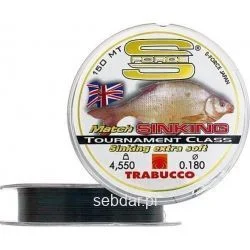 Żyłka TRABUCCO S-FORCE MATCH SINKING 0,25mm 150m Do wyczerpania zapasów