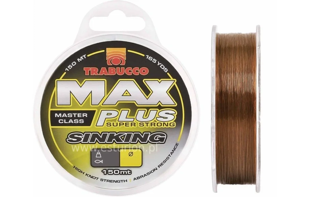 Żyłka TRABUCCO MAX PLUS SINKING 0.30mm 8.50kg 150m Szybka wysyłka