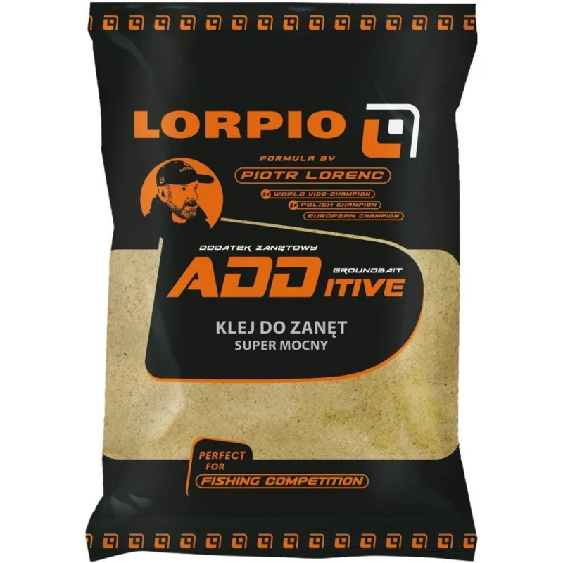 Dodatek do Zanęt Lorpio Klej Super Mocny - 600g Tylko do końca tygodnia