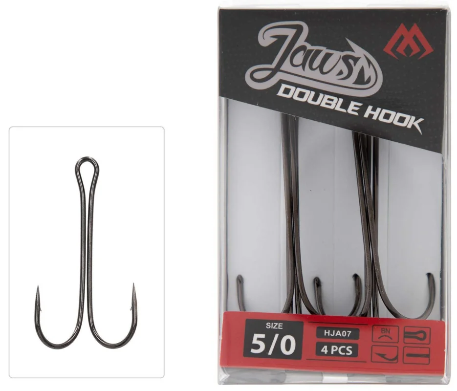 Szczypce Mikado Jaws Double Hook #1/0 5szt. Nowy
