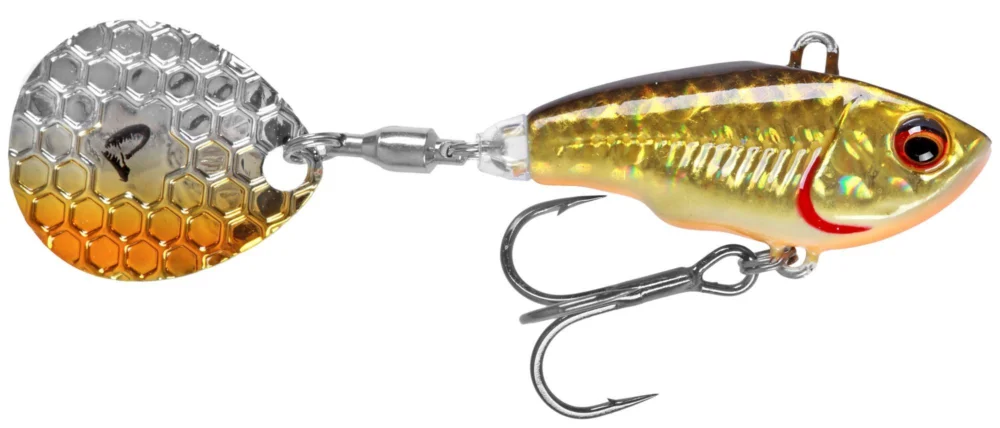 Przynęta obrotowa Savage Gear FAT TAIL SPIN 5,5cm 9g Dirty Roach Do wyczerpania zapasów