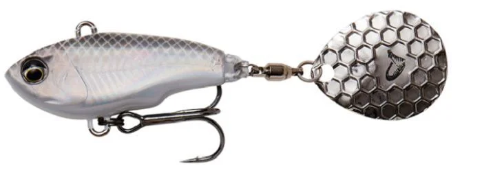 Ostatnia szansa SG FAT TAIL SPIN 5,5cm 9g WHITE SILVER