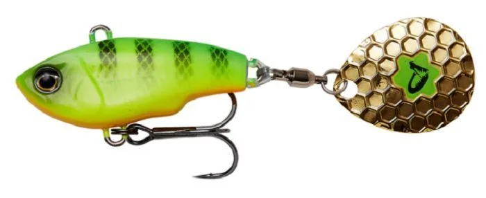 Wirujący ogonek Savage FAT TAIL SPIN 5.5CM 9G SINKING FIRETIGER Zniżka