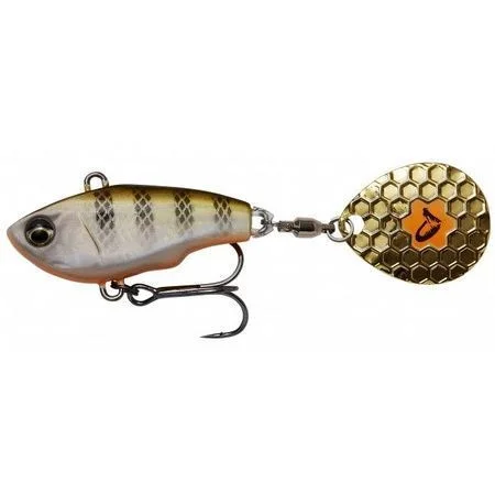 Popularny Przynęta Savage Gear Fat Tail Spin 5,5cm 9g Perch
