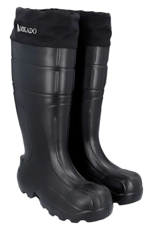 Premium Kalosze Mikado North Pole Thermal 45 Czarny