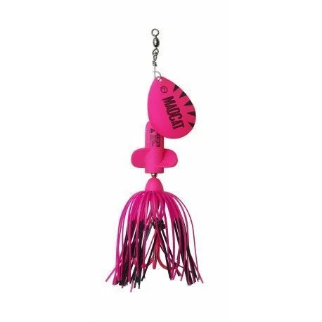 Wyprzedaż Przynęta Madcat A-Static Screaming Spinner #3/0 - 65g - Fluo Pink UV
