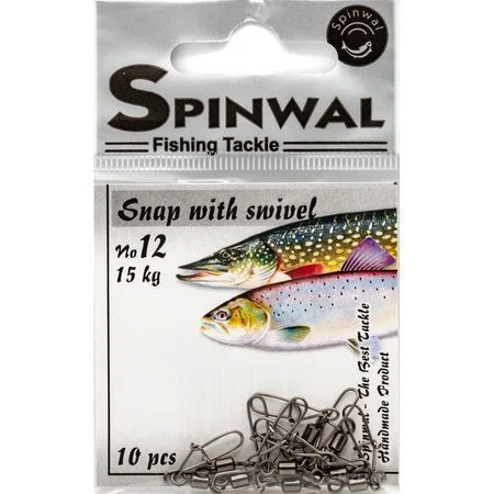 Agrafka Spinwal z Krętlikiem Nr. 12 15kg 10szt. Darmowy zwrot