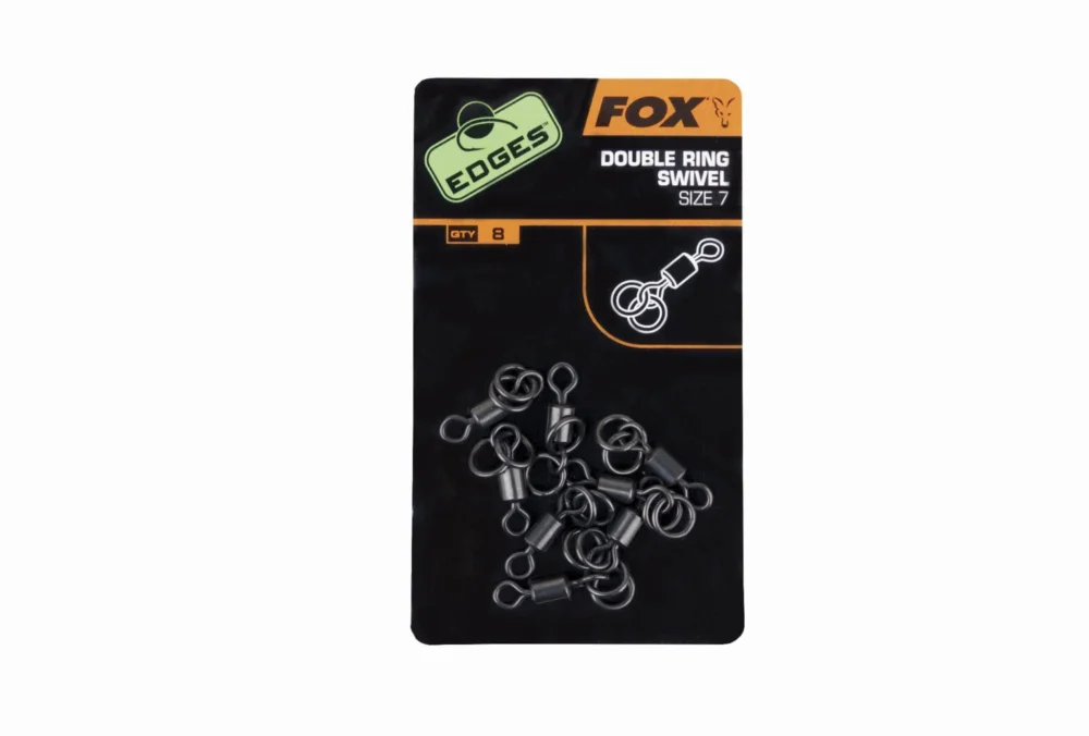 Wysoka jakość Krętlik FOX Edges Double Ring Swivels roz.7