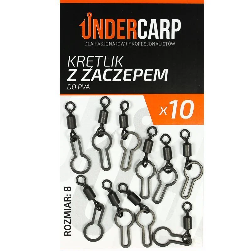Undercarp Krętlik karpiowy z zaczepem do Pva Nowość