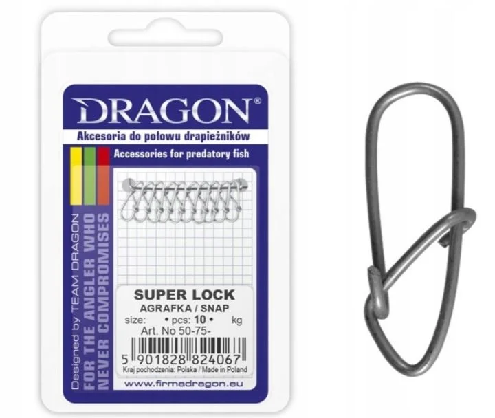Dostępne od ręki Agrafka Dragon Super Lock no.22