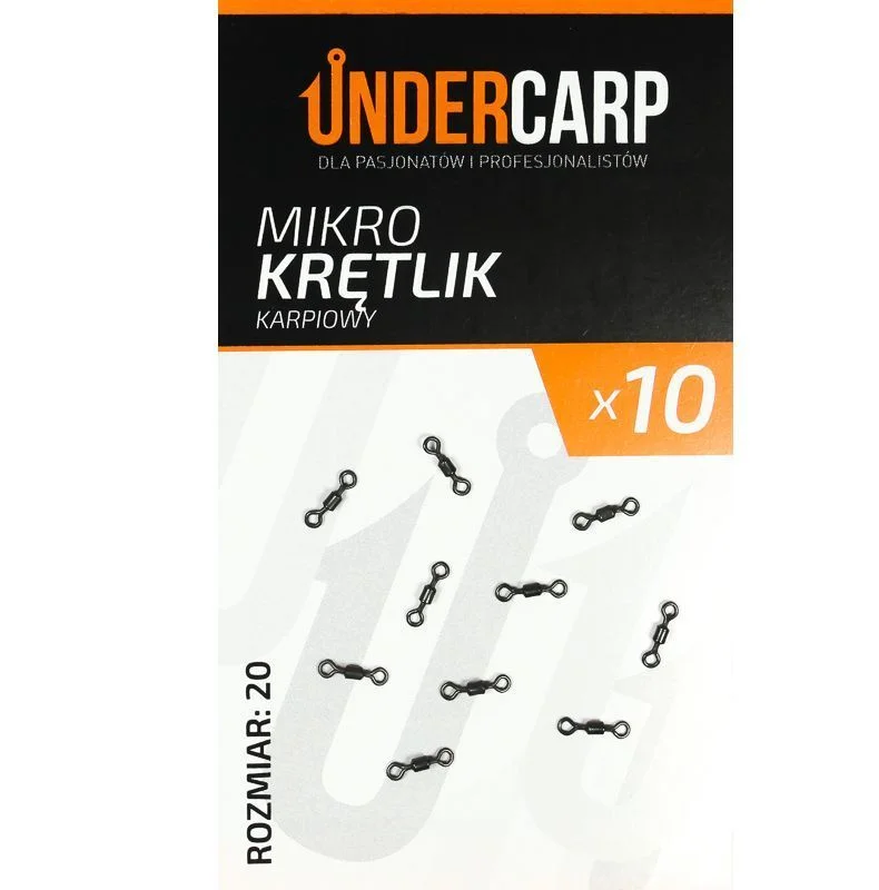 Bezpieczne zakupy UndercarpMikro krętlik karpiowy size 20