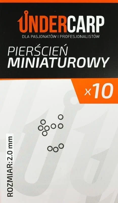 Darmowy zwrot Undercarp Pierścień miniaturowy 2,0mm