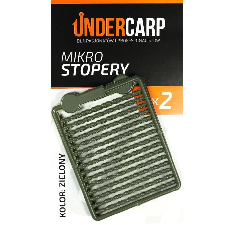 Undercarp Mikro stopery zielone Rabat