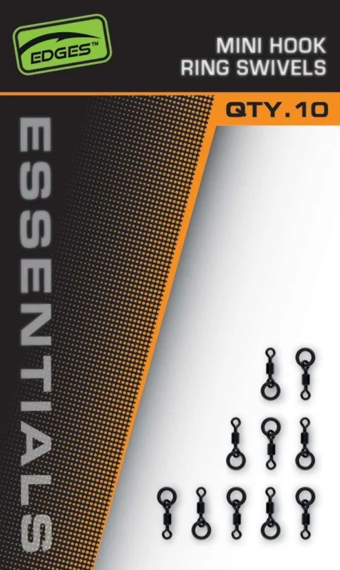 Tylko do końca tygodnia Mini Krętlik Fox Edges Mini Hook Ring Swivels - 10szt