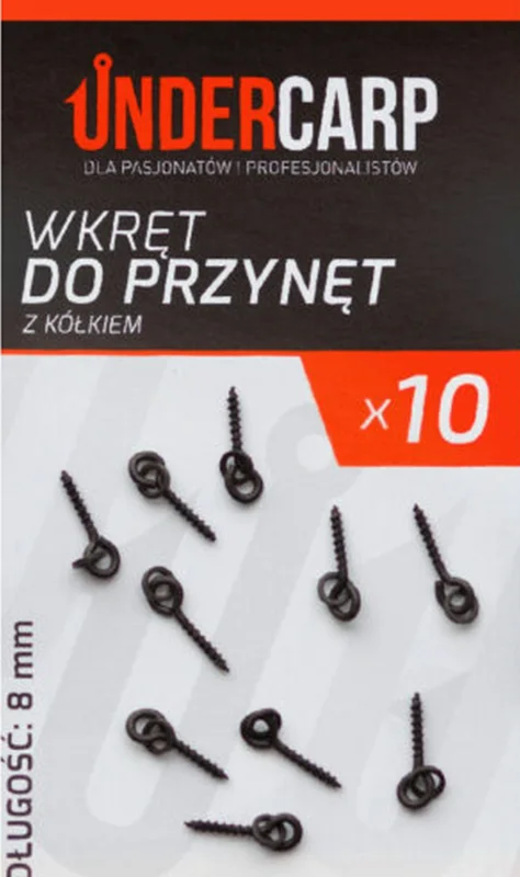 Wkręt Undercarp z kółkiem 8 mm Wyprzedaż