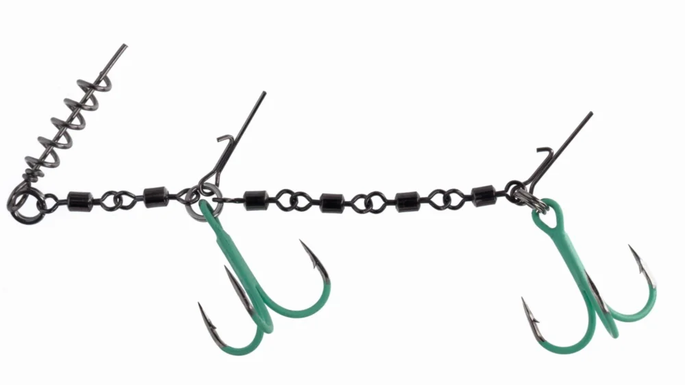 Szybka wysyłka Dozbrojka z Krętlików Mikado JAWS DOUBLE EVO STINGER F XL - 35kg #2/0